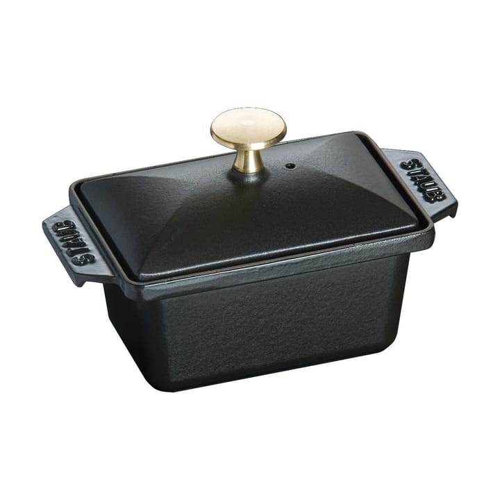 Staub Terrine uunivuoka valurauta musta - 15x11 cm - STAUB