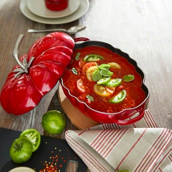 Staub tomaattipata valurautaa, 2,9 l, punainen STAUB