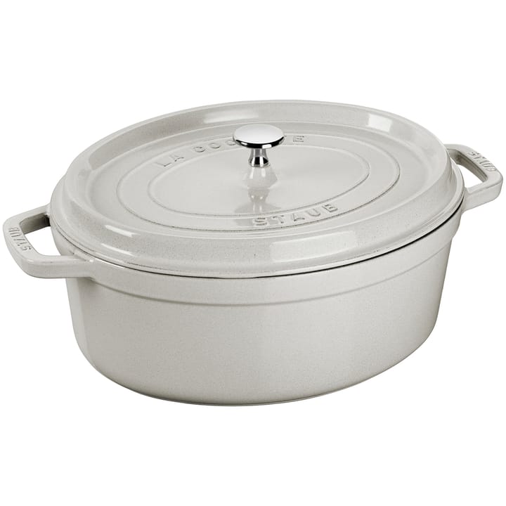 Staub White Truffle -pata, ovaali - 8 l - STAUB