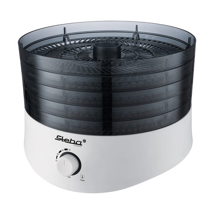 Steba ED4 Dehydrator sienikuivain 5 korilla, Musta-valkoinen Steba