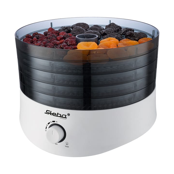 Steba ED4 Dehydrator sienikuivain 5 korilla, Musta-valkoinen Steba