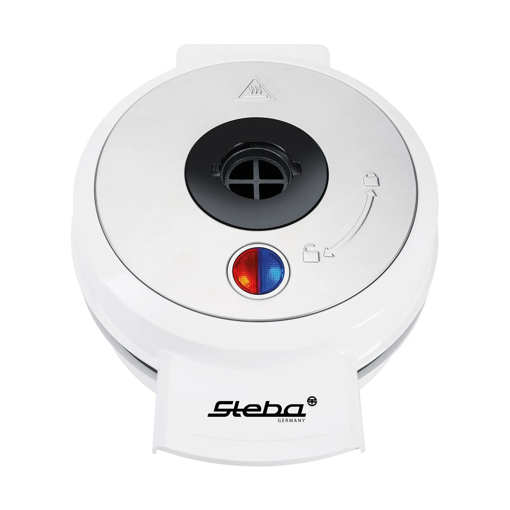 Steba Volcano WE20 belgialainen vohvelirauta, Valkea Steba