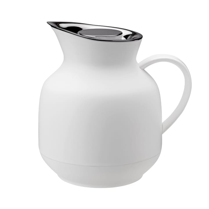 Amphora termoskannu teelle 1 l, Soft white Stelton