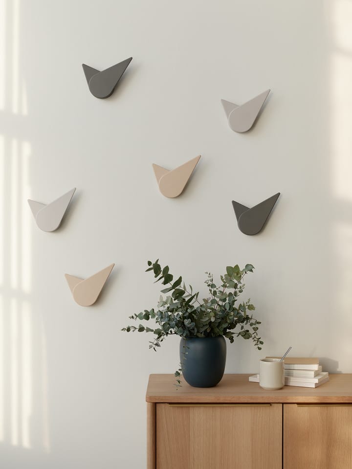 Birdie seinäkello 19,5 cm, Powder Stelton
