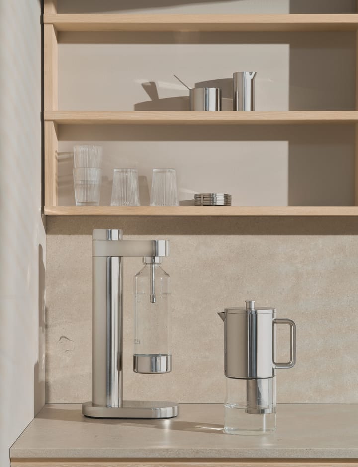 Brus kannu vedensuodattimella 1,6 L, Teräs Stelton