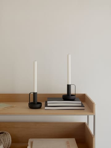 Ida kynttilänjalka 10 cm - Black - Stelton