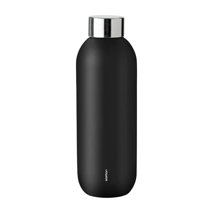 Keep Cool -termospullo 0,6 l, Black (musta) Stelton