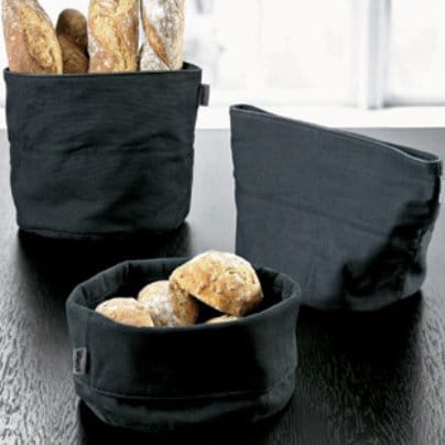 Leipäkori, hiekka-musta Stelton