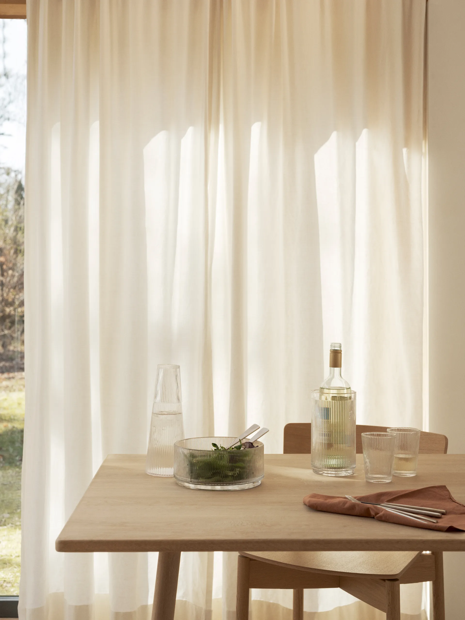 Pilastro tarjoilukulho Ø21 cm, Clear Stelton