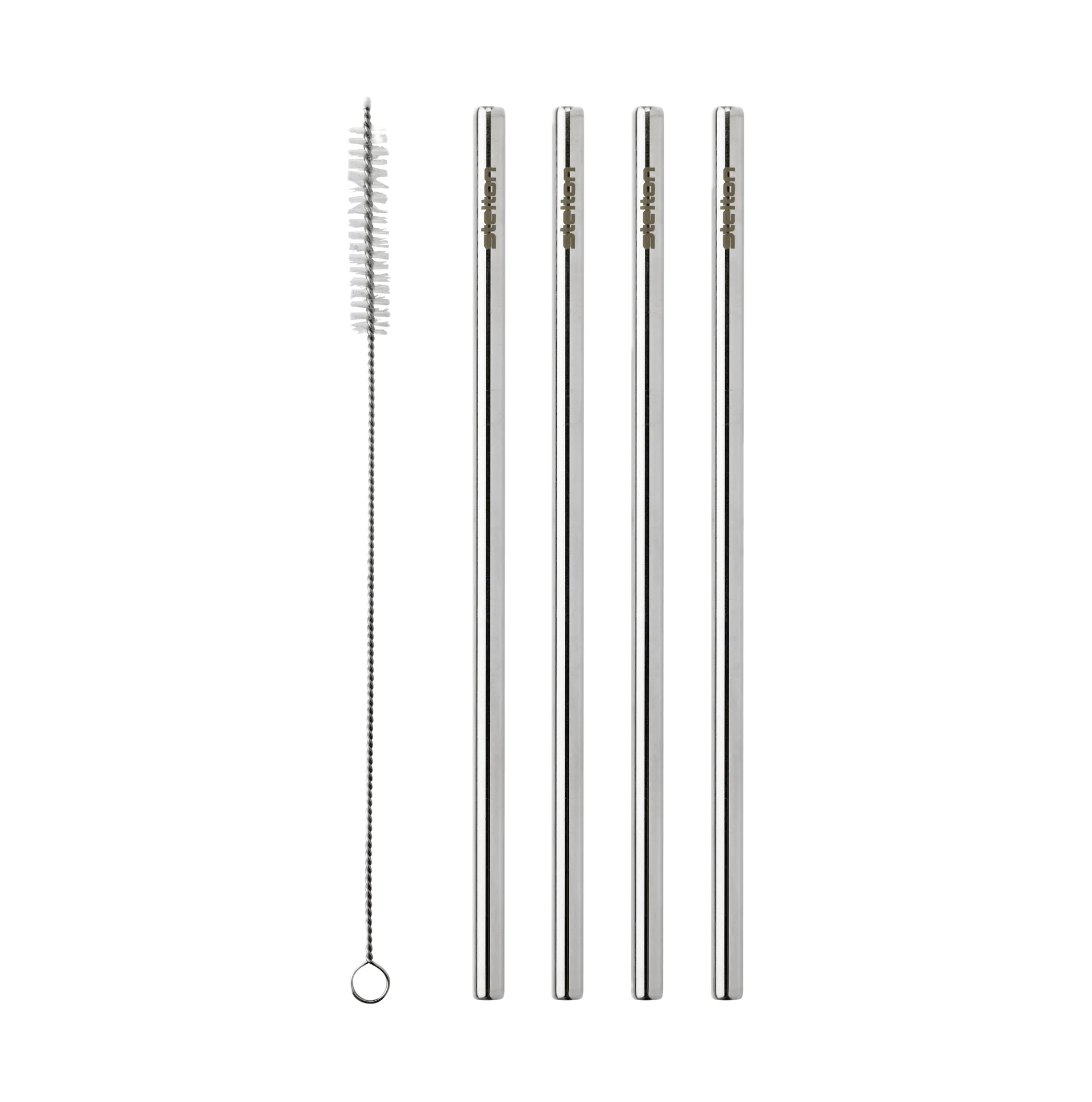 Stelton uudelleenkäytettävät pillit 4-pack, Teräs Stelton