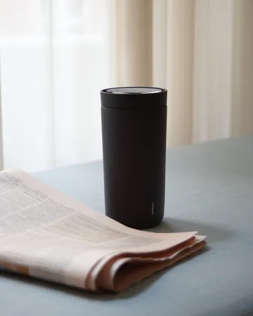 To Go Click -muki 0,2 l - Pehmeä black - Stelton