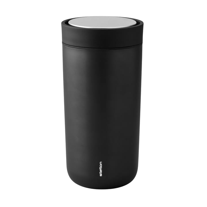 To Go Click muki 0,4 l, Black metallic Stelton