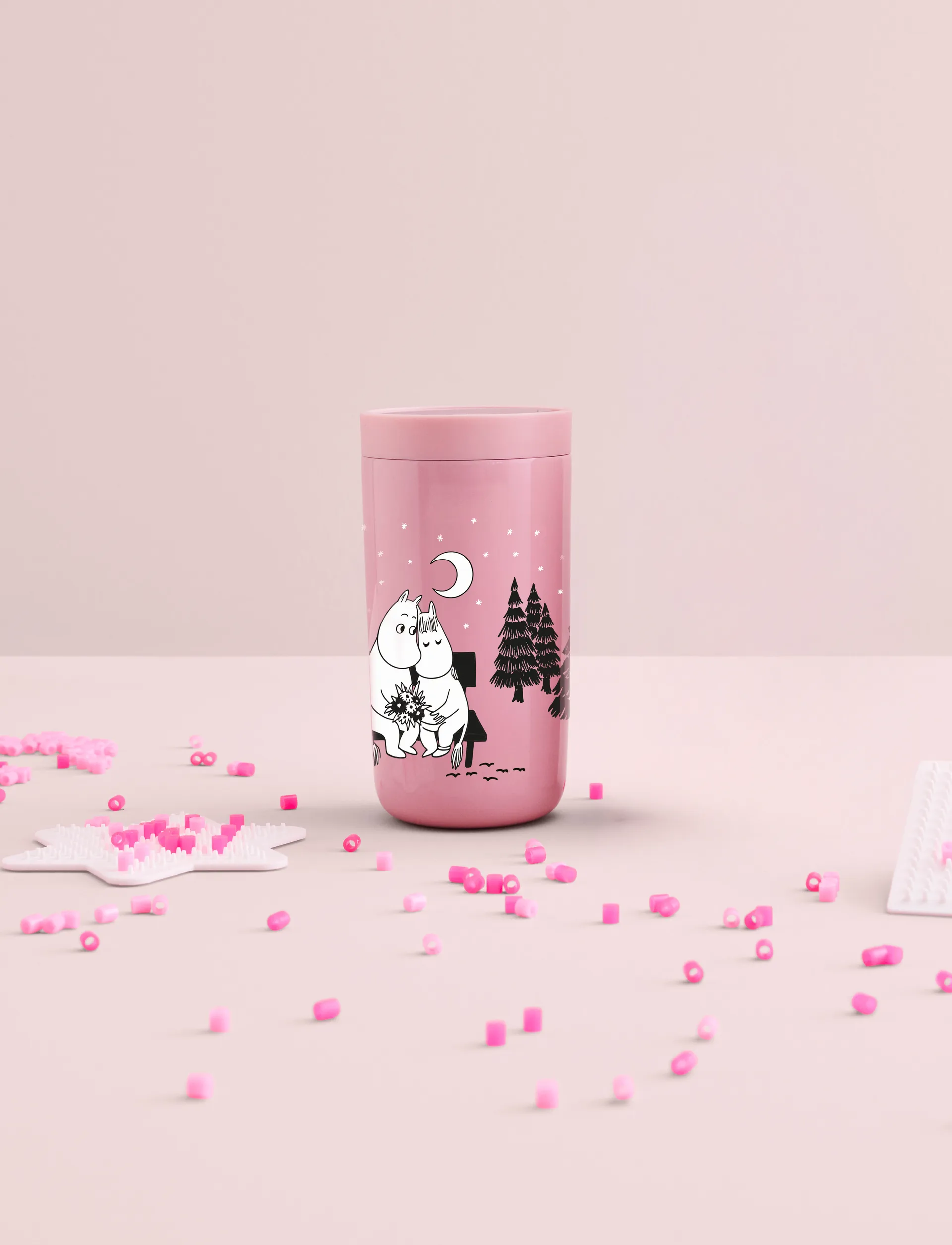 To Go Click Mumin muki 0,2 l, Rakastan sinua Stelton