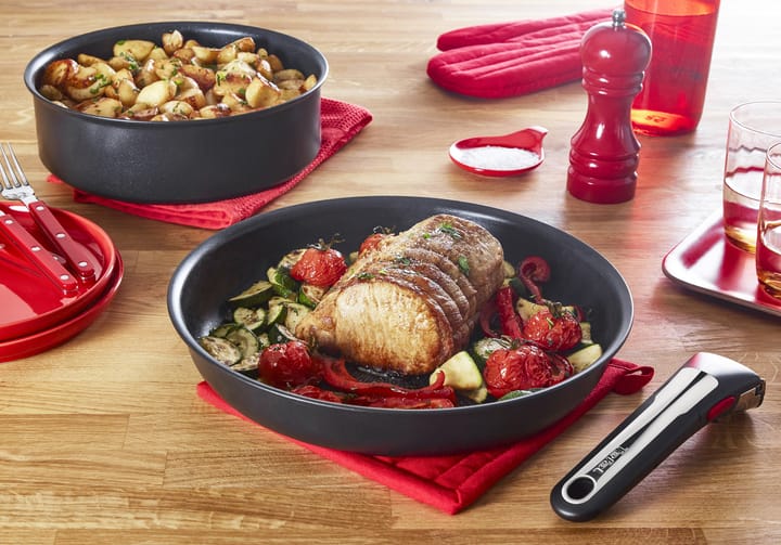 Ingenio Unlimited ON -paistinpannu- ja kattilasetti, 13 osaa Tefal