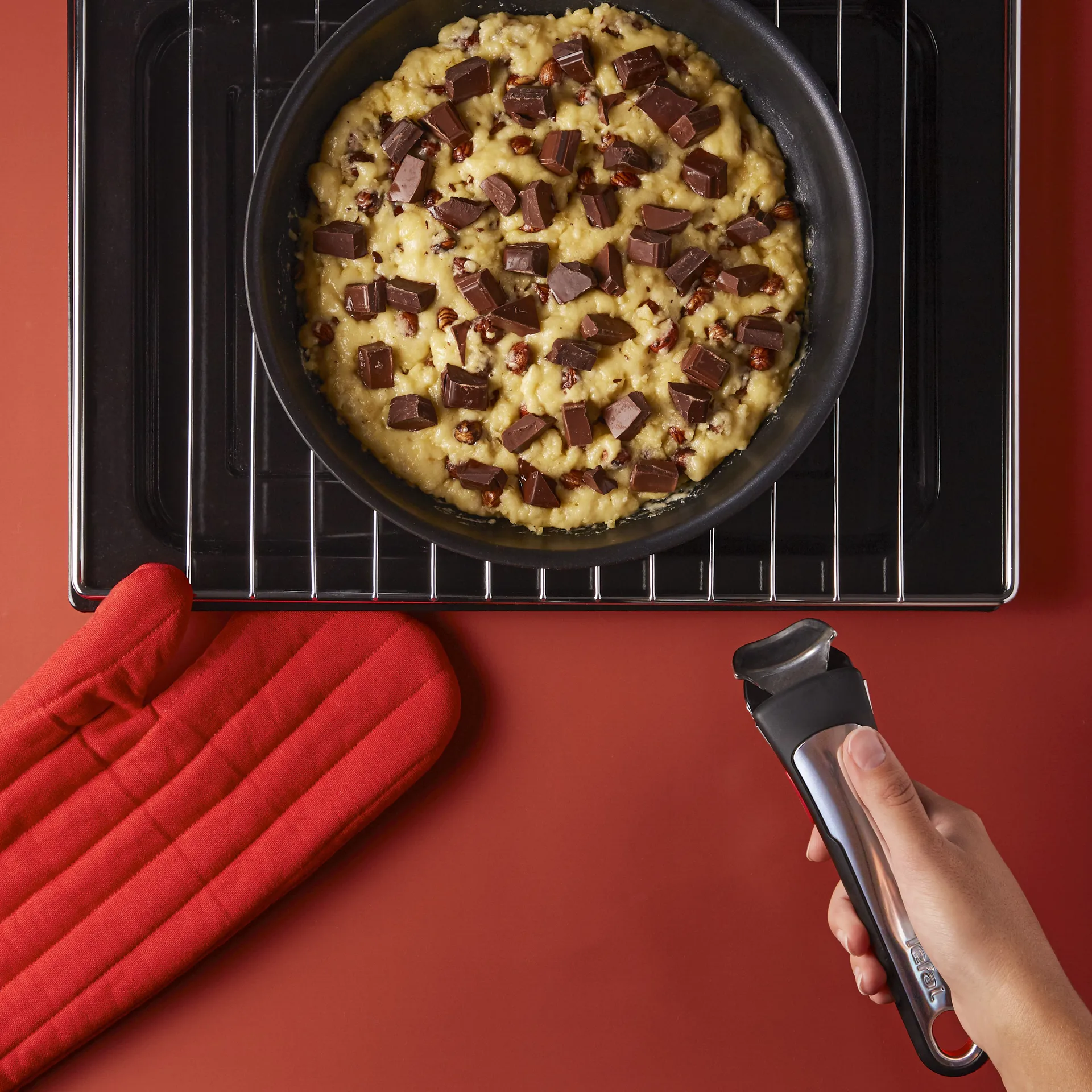 Ingenio Unlimited ON -paistinpannu- ja kattilasetti, 13 osaa Tefal