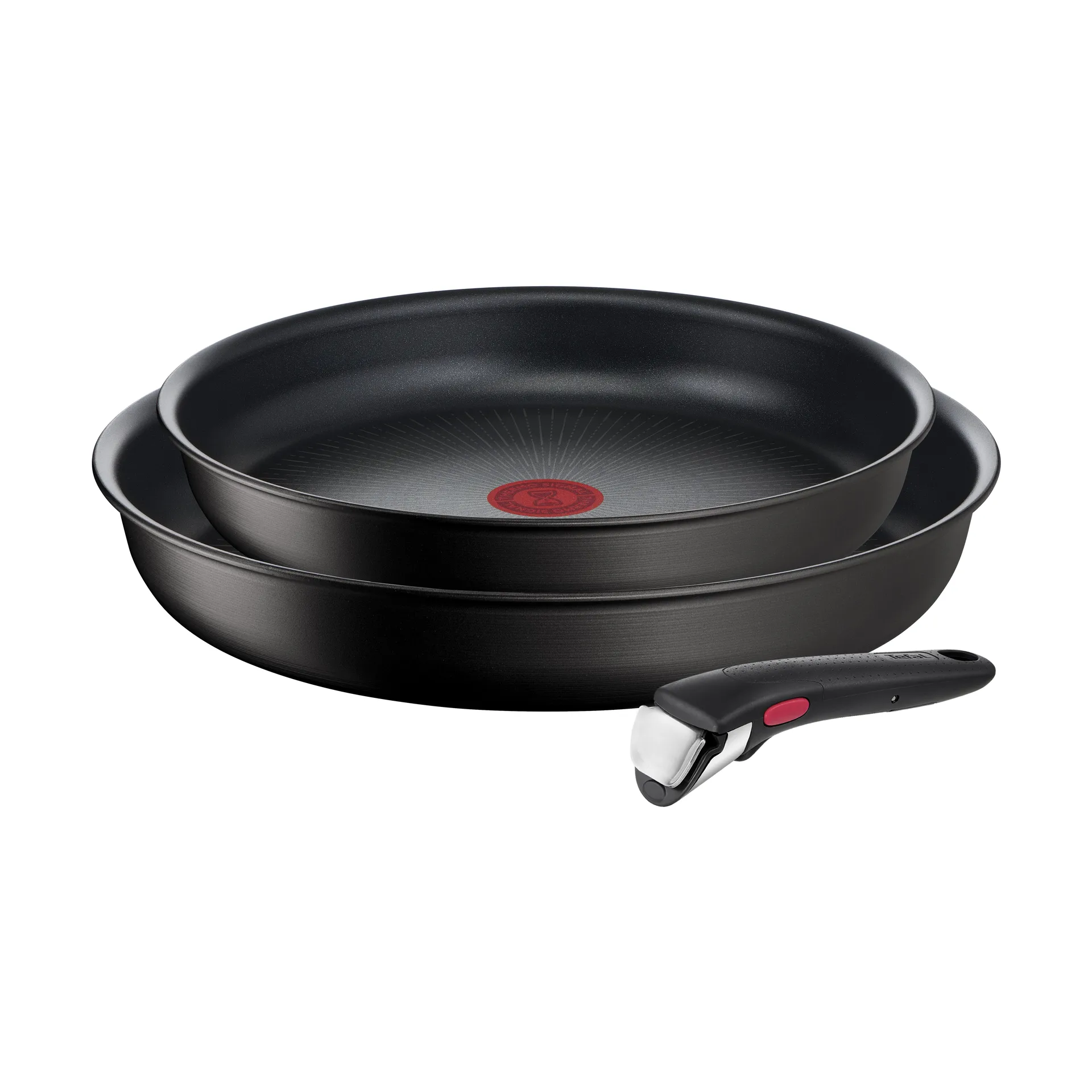 Ingenio Unlimited paistinpannusetti 3 osaa, Musta Tefal
