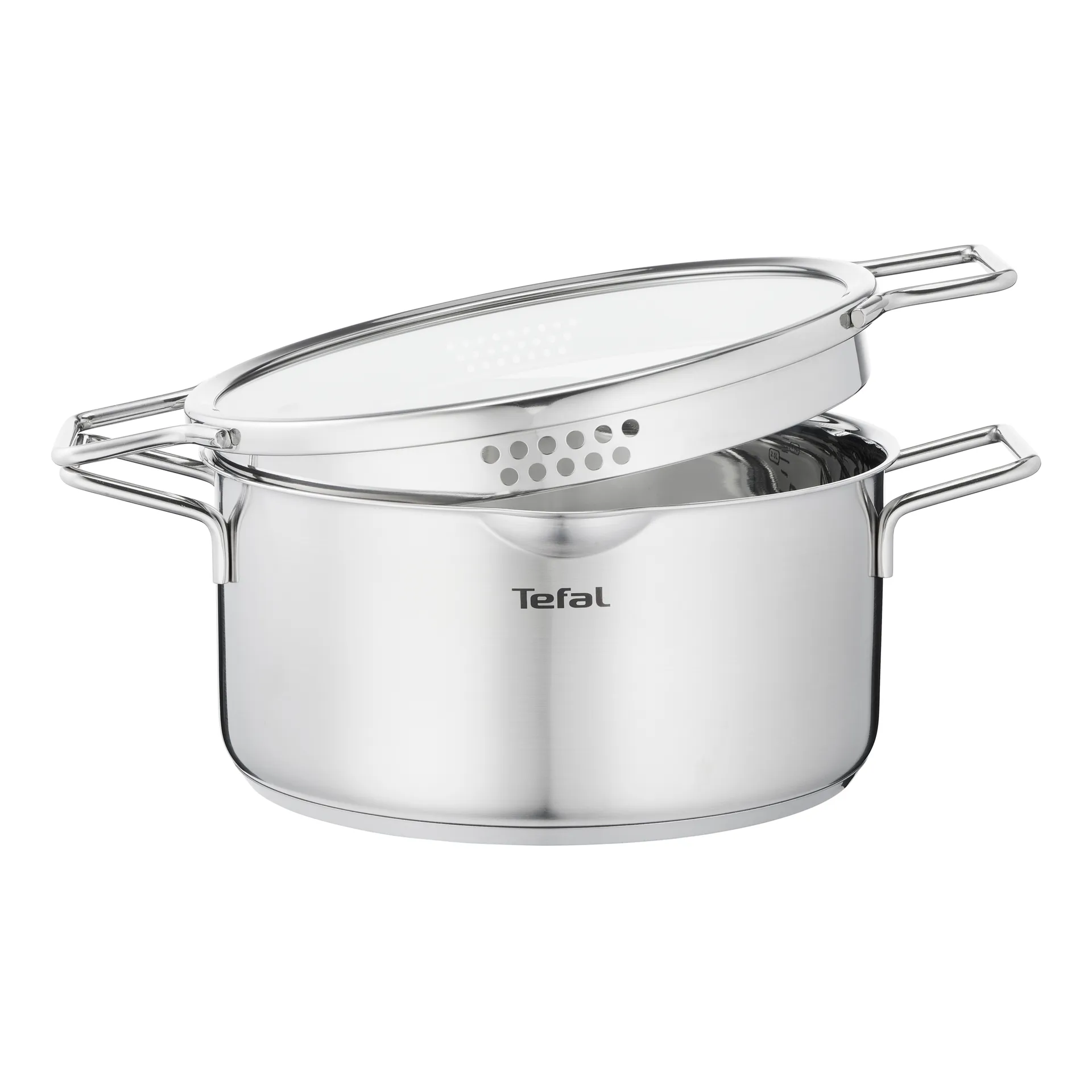 Nordica kattilasetti 6 osaa, Ruostumaton teräs Tefal
