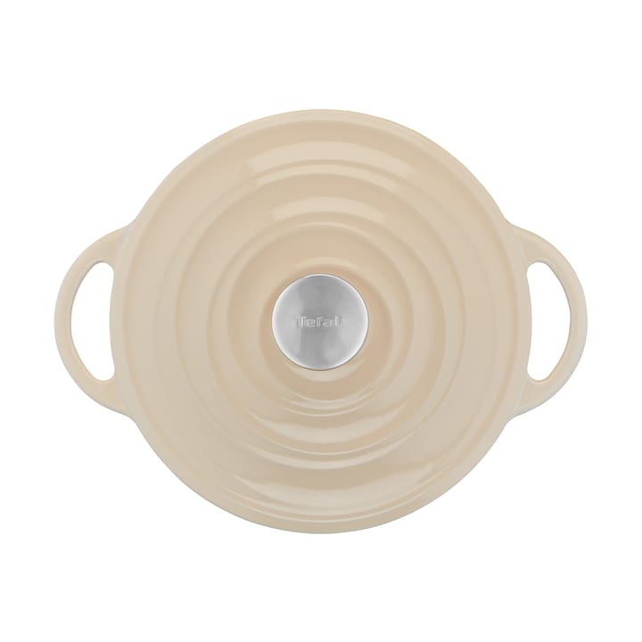 Tefal LOV pyöreä kattila 5 L, Beige Tefal