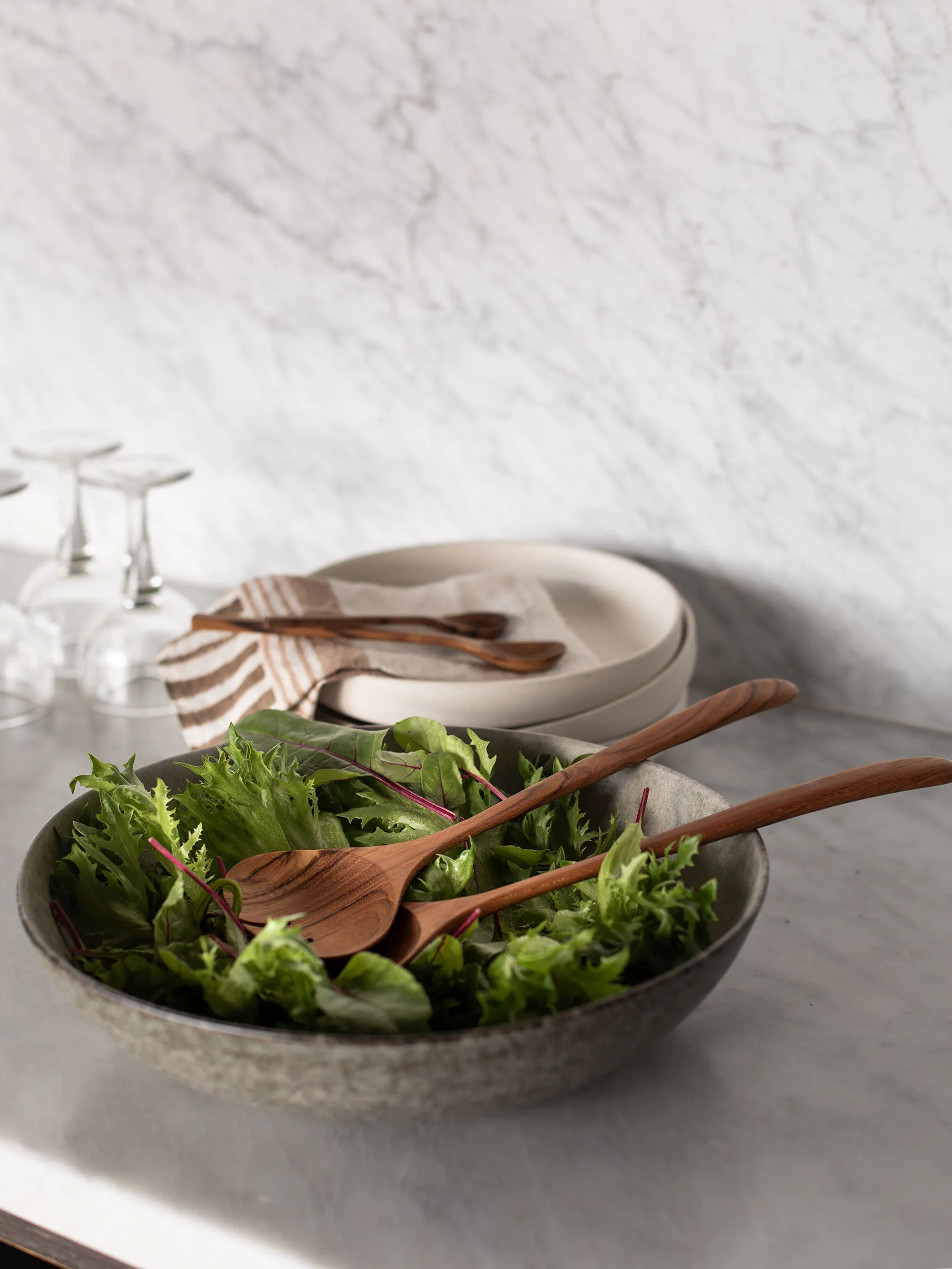 Bon salaattikulho Ø30 cm, Kivikeramiikka Tell Me More