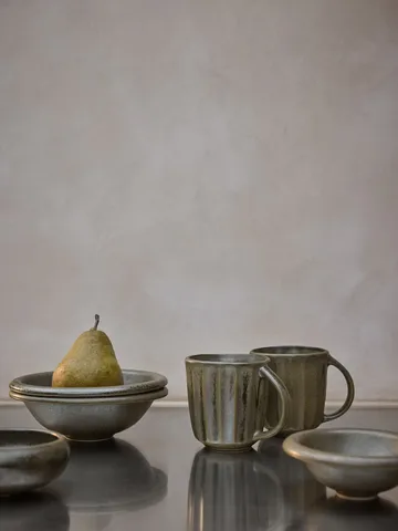 Elba kulho - Green brown, Ø13 cm - Tell Me More