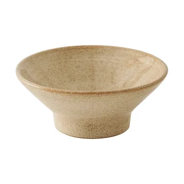 Elio jalallinen kulho - Beige pilkullinen, Ø14,5x6 cm - Tell Me More
