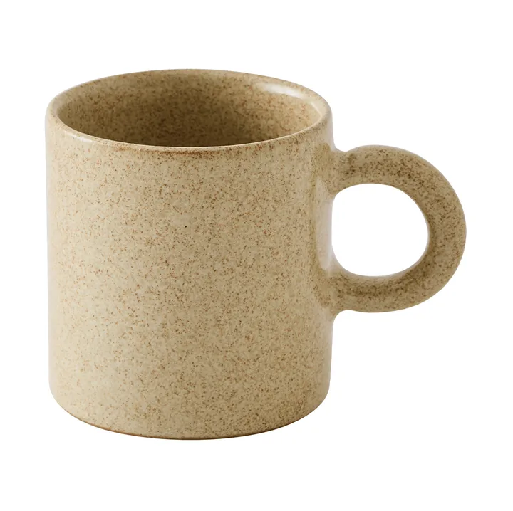 Elio kuppi - Beige pilkullinen, 35 cl - Tell Me More
