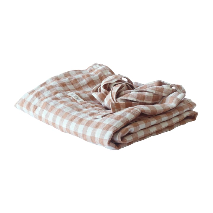 Gingham-ruudullinen esiliina 90 x 75 cm, Biscuit Tell Me More