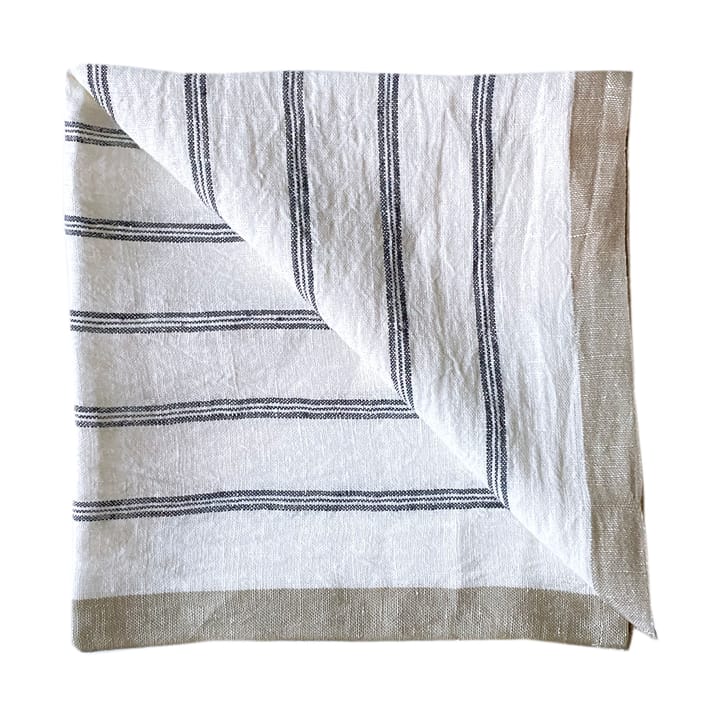 Maya pellavaservetti 50x50 cm - Navy Stripe - Tell Me More