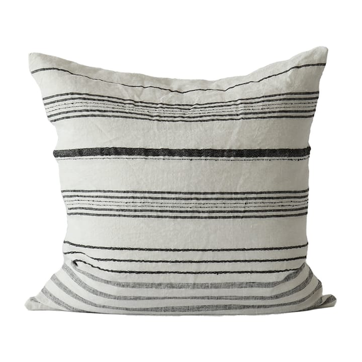 Noelle tyynynpäällinen pellava 50 x 50 cm, White/black Tell Me More