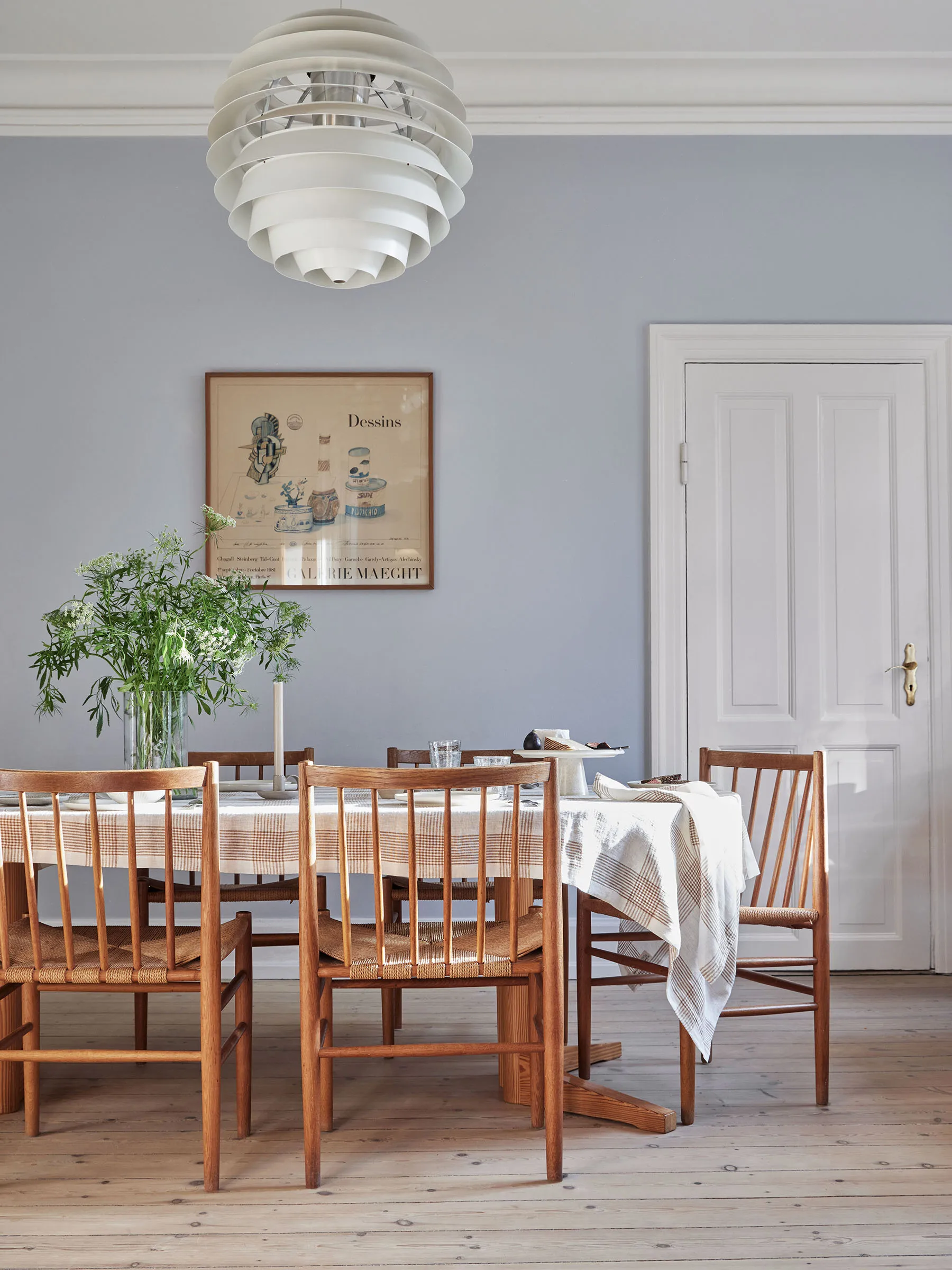 Odette pöytäliina, Ruskea, 145x145 cm Tell Me More