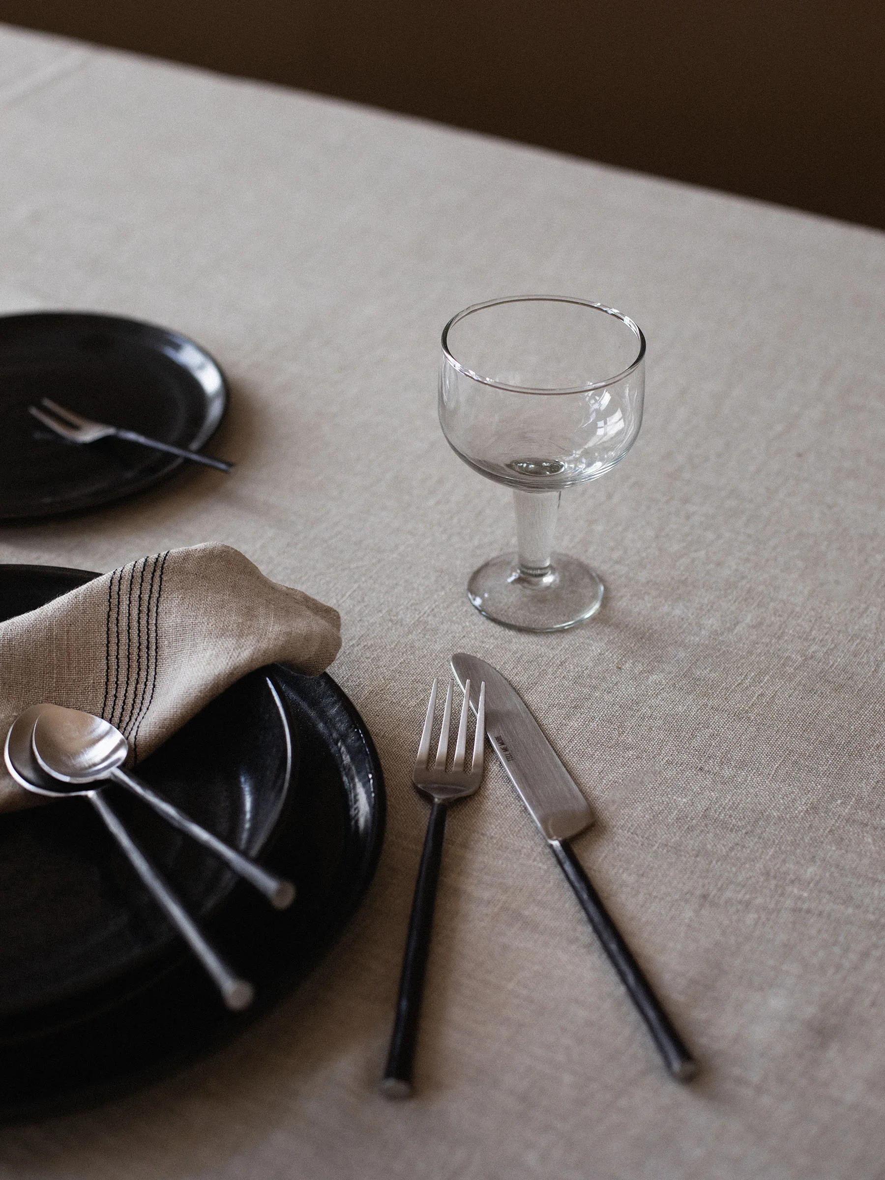 Steel aterinsetti 4 osaa, Opolerattu teräs Tell Me More