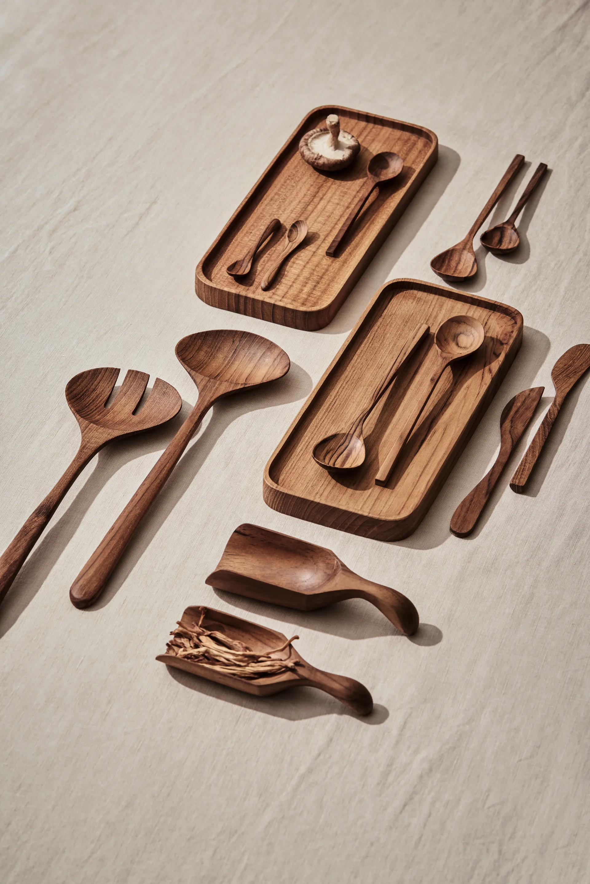 Teak voiveitsi 2-pack., Ruskea Tell Me More