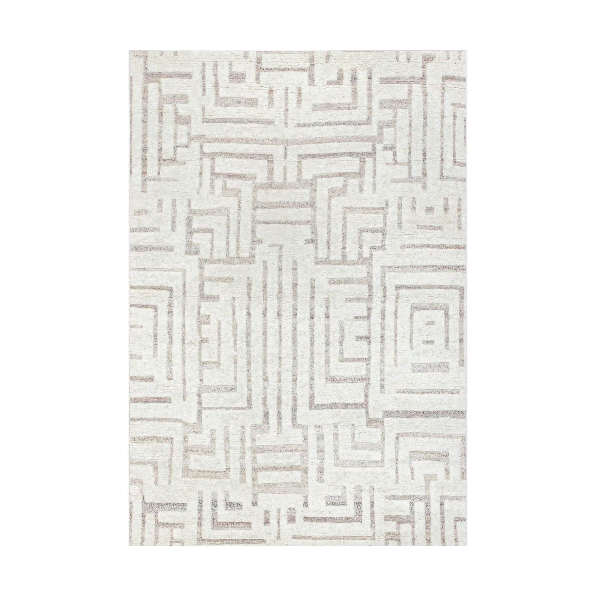 Viby villamatto, Ivory-brown, 200x300 cm Tell Me More