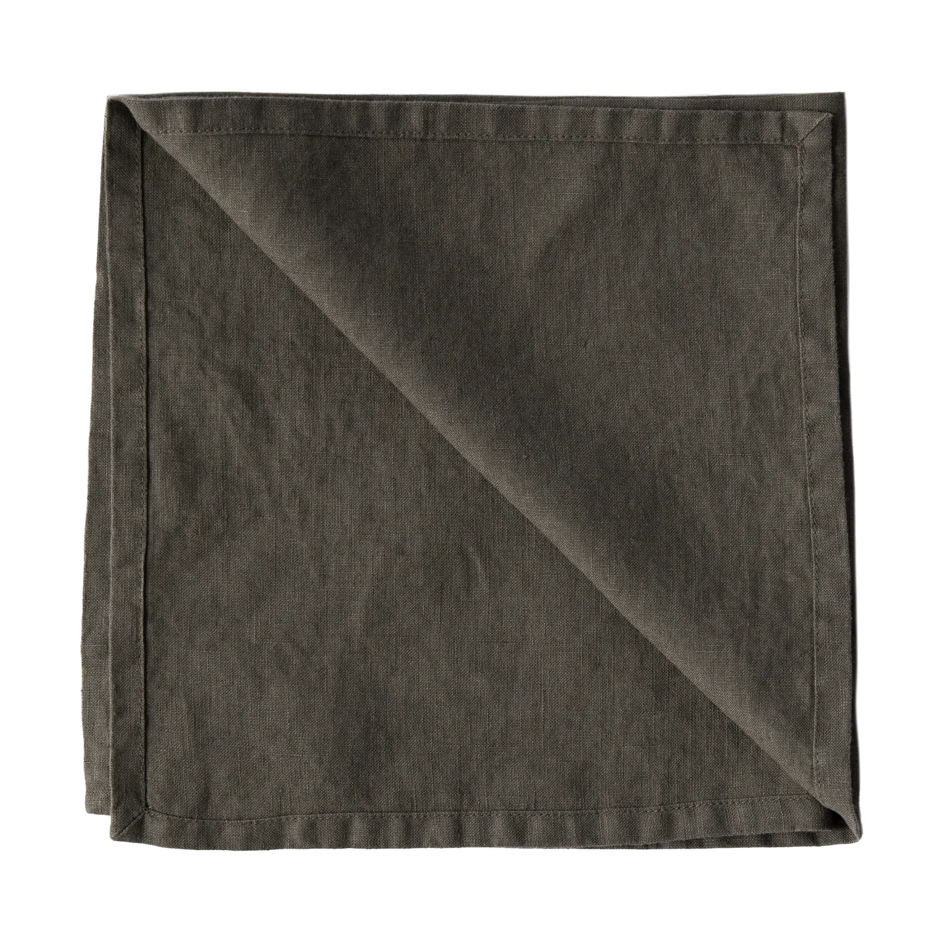 Washed linen servetti, Hiiriharmaa Tell Me More