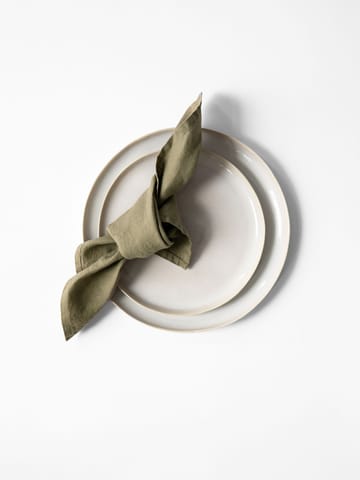 Washed linen servetti - Oliivi - Tell Me More