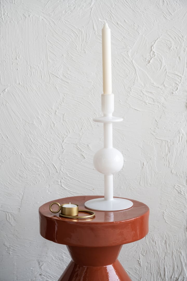 Bulb kynttilänjalka 30 cm, Valkoinen URBAN NATURE CULTURE