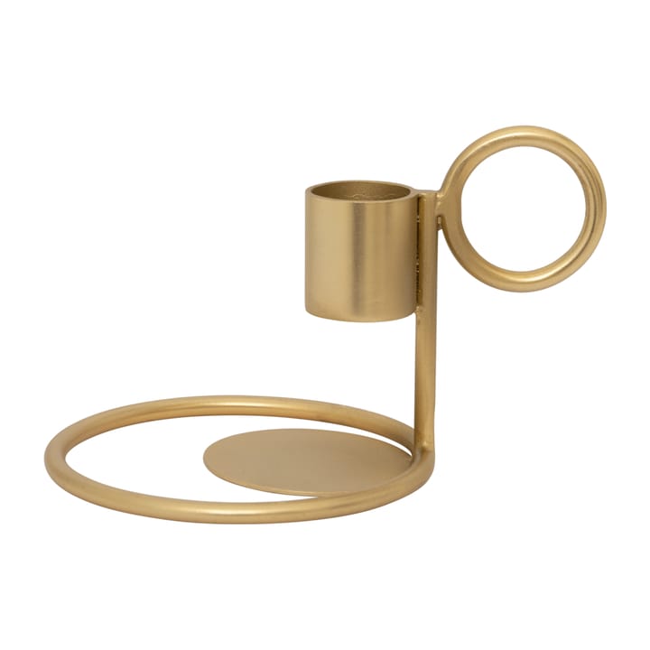 Double Ring kynttilänjalka Ø9 cm, Gold URBAN NATURE CULTURE