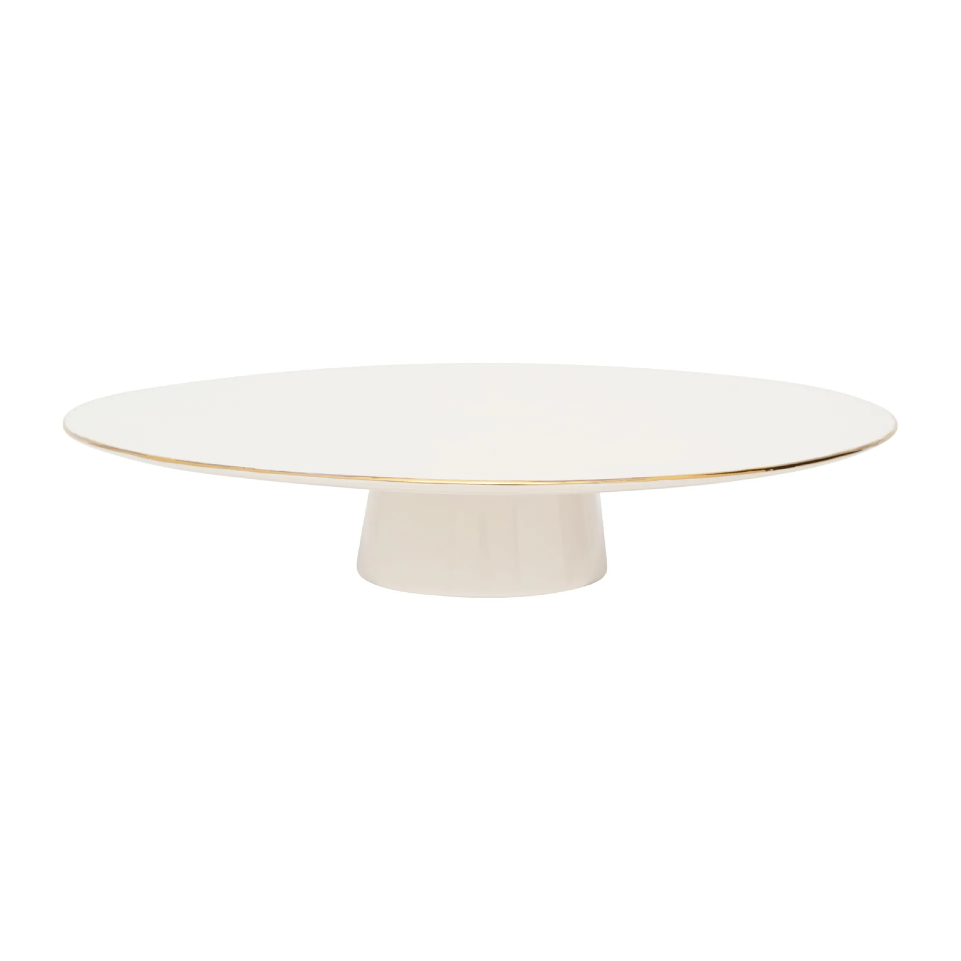Good Morning -kakkulautanen Ø 29 cm, White-gold URBAN NATURE CULTURE