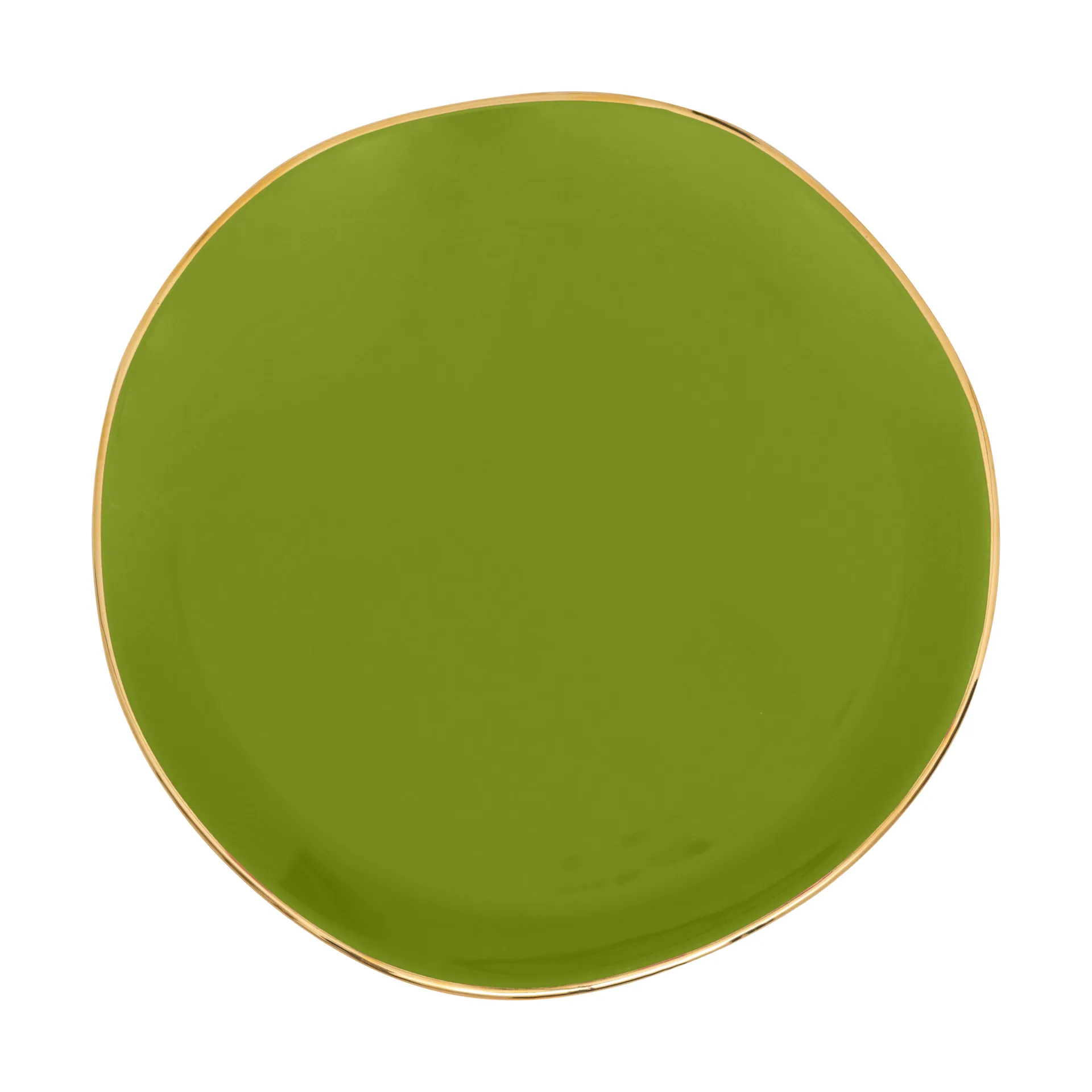 Good Morning -lautanen 17 cm valkoinen, Evergreen sprig URBAN NATURE CULTURE