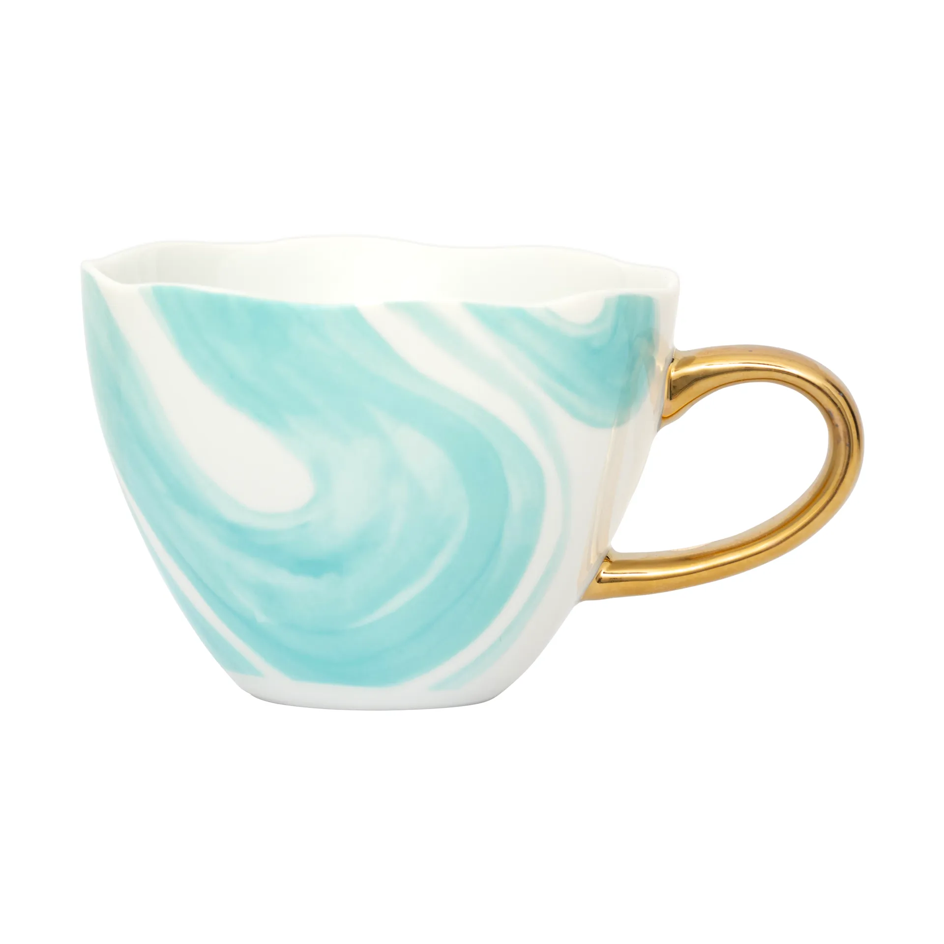 Good Morning muki cappuccino 30 cl, Valuri emerald green URBAN NATURE CULTURE