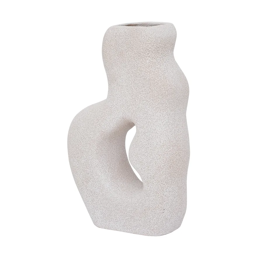 Somme -maljakko 30 cm, White URBAN NATURE CULTURE