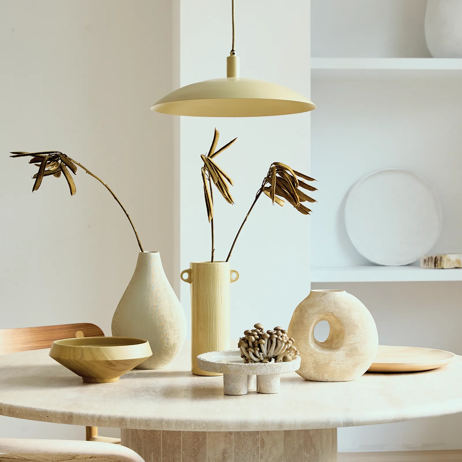 Spada maljakko 21,5 cm, Hiekka URBAN NATURE CULTURE