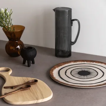 UNC kannu kierrätetty lasi 1,35 L - Ebony - URBAN NATURE CULTURE