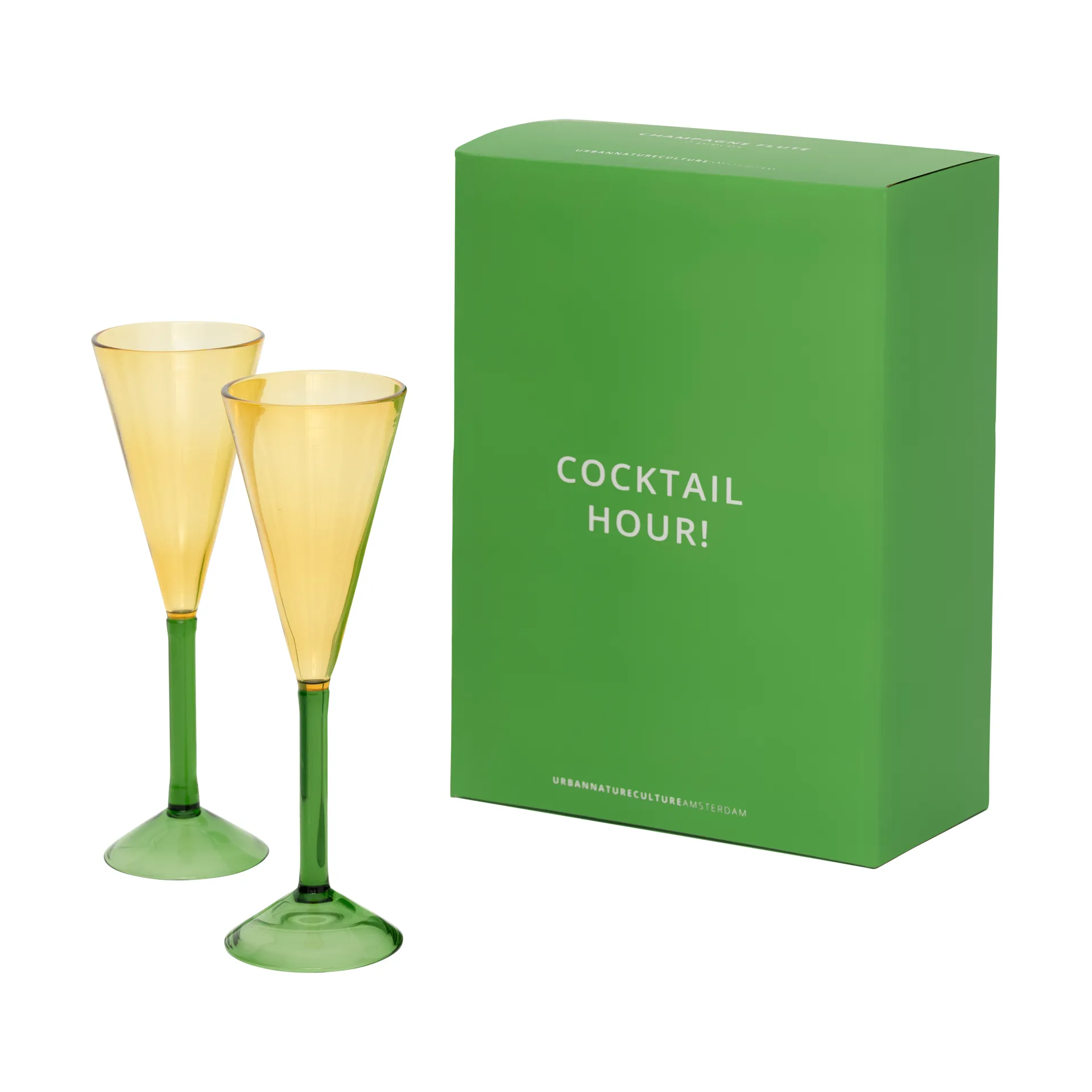 Urban Nature Culture lahjasetti samppanjalasit 2-pack, Pink URBAN NATURE CULTURE