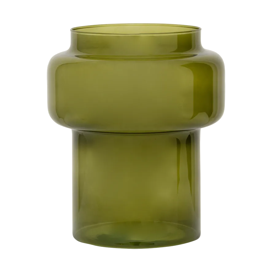 Vetro -maljakko 25 cm, Capulet olive URBAN NATURE CULTURE