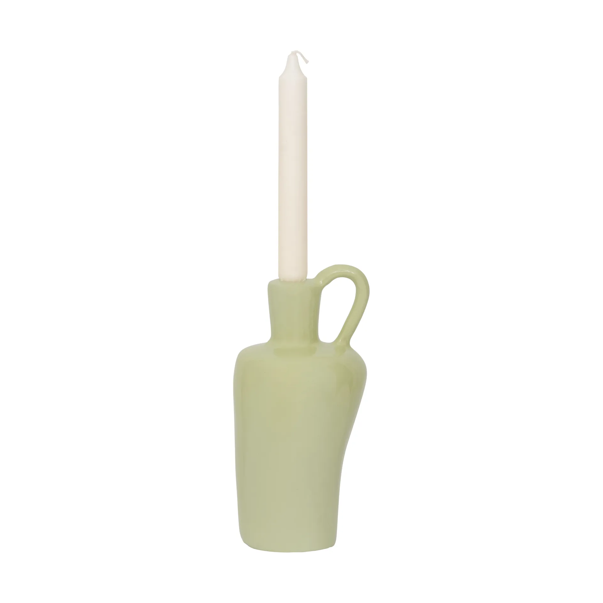Vivo kynttilänjalka 11,5 cm, Soft green URBAN NATURE CULTURE