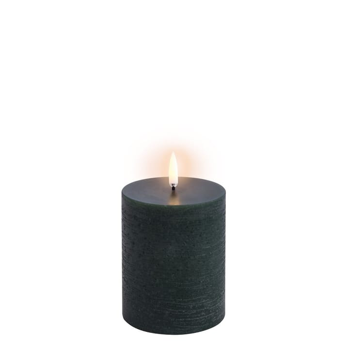 LED-kynttilä 7,8x10 cm Rustiikki, Vihreä Uyuni Lighting