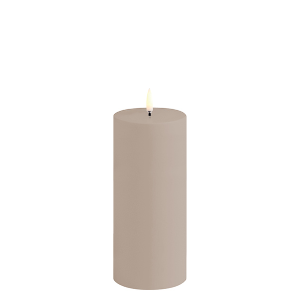 LED-kynttilä  Ulkona 7,8x17,8 cm, Hiekkakivi Uyuni Lighting