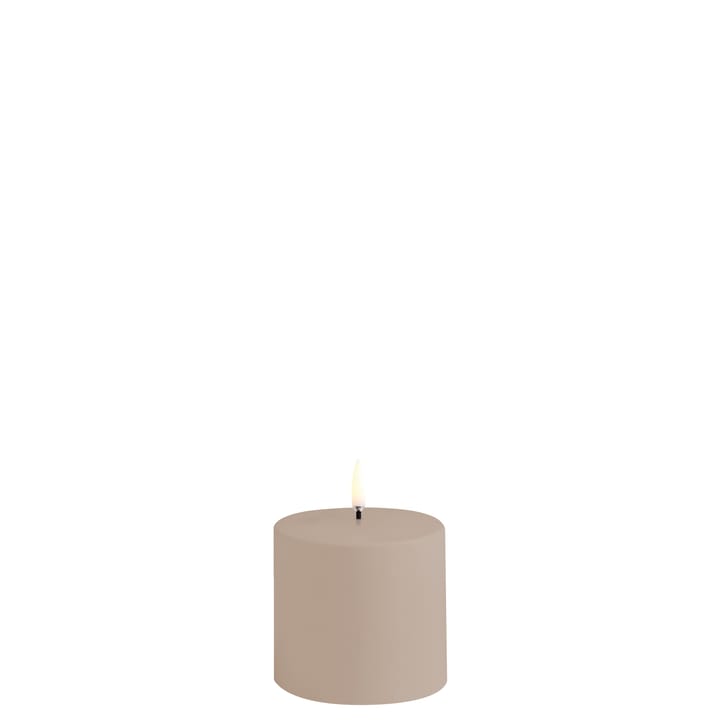 LED-kynttilä Ulkona 7,8x7,8 cm, Hiekkakivi Uyuni Lighting