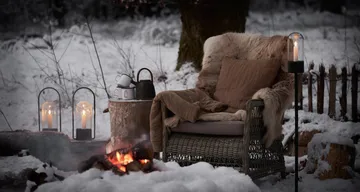 Outdoor pidike Lyhdylle 34 cm - Musta - Uyuni Lighting